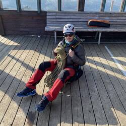 Sitzprobe - hält auch das ganze Gepäck?