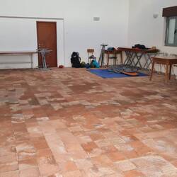 The village meeting hall, my place for the night