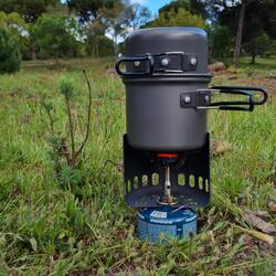 Delicious dinner on the cook