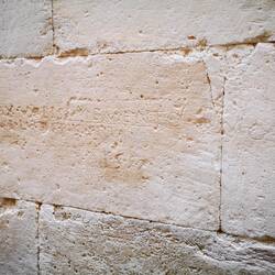 16th century graffiti from the Bishop to the football players