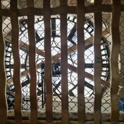 Clock Face from behind