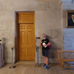 "Zu Gast" beim Gouverneur