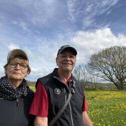 Unterwegs bei Glüchsburg
