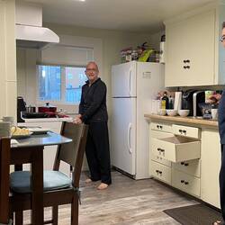 Getting ready for breakfast — Anchorage, AK.