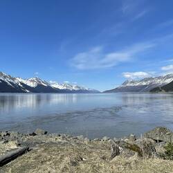 Along Turnagain Arm — Alaska.