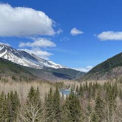 Canyon Creek viewpoint ... on the way to Hope, AK.