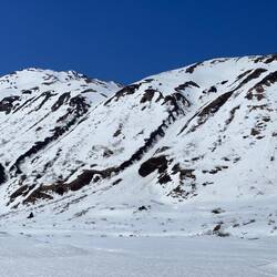 I just love these snow-covered mountain scenes on Kenai Peninsula — on the way to Hope, AK.