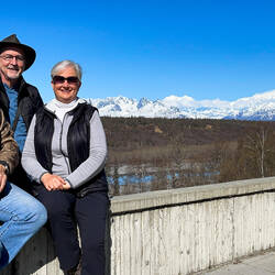 "Making memories" — Denali from the Denali State Park, AK.