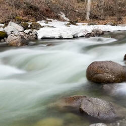 iPhone long exposure of the Little Susitna River — Palmer, AK.
