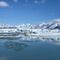 Cruising along the iceberg necklace from ice discharged from Knik Glacier — Alaska.