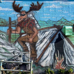 A Ziggy Mural — Anchorage, AK.