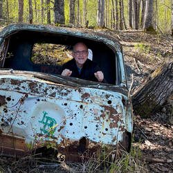 Deniz finds himself a vehicle @ the Eklutna Tailrace — Palmer, AK.