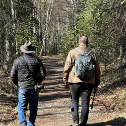 On the Albert Loop Trail — Eagle River Nature Center, AK.