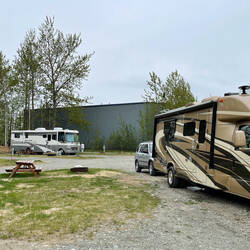 Site #8 ... Big Bear RV Park, Palmer.
