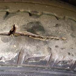 Auch die Reifen leiden