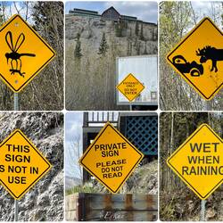 I don't know about the others, but the first sign sure seems true about the mosquitoes of Alaska.