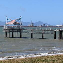 The jetty on the strand