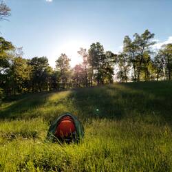 Auf dem Campingplatz und doch so wild