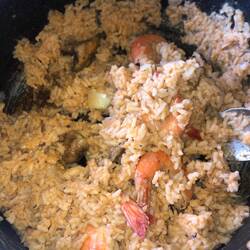 Gina? I'll cook a risotto for you, okay?