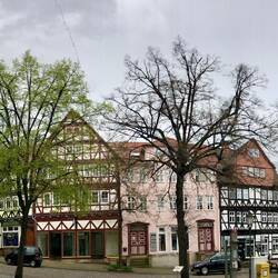 Bad Soden Allendorf, die Altstadt.