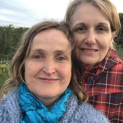 Obwohl wir erst um 20:30 Uhr ankam war es noch recht hell und Maria und ich gingen erst mal laufen