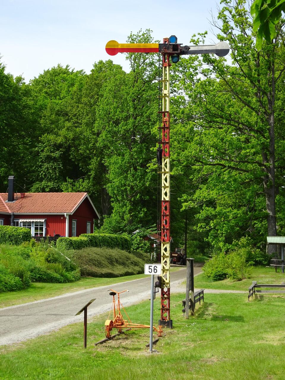 Früher Bahngleis, heute Radweg
