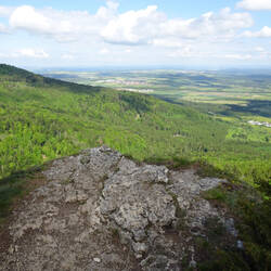 Aussicht vom Hohen Fels