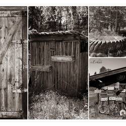 Somehow processing the photos from the Arctic Circle Trading Post in sepia made sense — Elliott Hwy.
