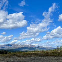 Sawtooth Mountains — from the Elliott Hwy, AK.