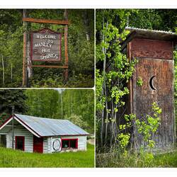 The Gladys Dart School National Historic Site & more — Elliott Hwy, AK.