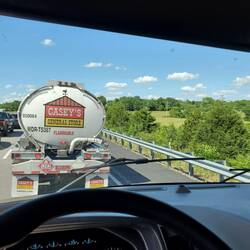Stuck in traffic