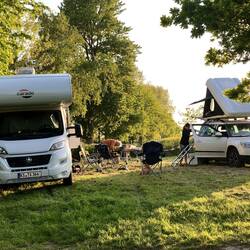 Beim Gut Görtz auf der Wiese vor den Toren