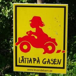 "Geh vom Gas"
