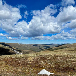 Eagle Summit ... popular spot on Solstice Day — Steese Hwy, AK.