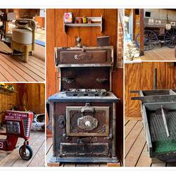 Bits and pieces in the barn — Circle District Museum in Central, AK.