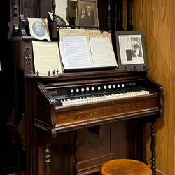 Miller House Winsor Organ (dates prior to 1920) — Circle District Museum in Central, AK.