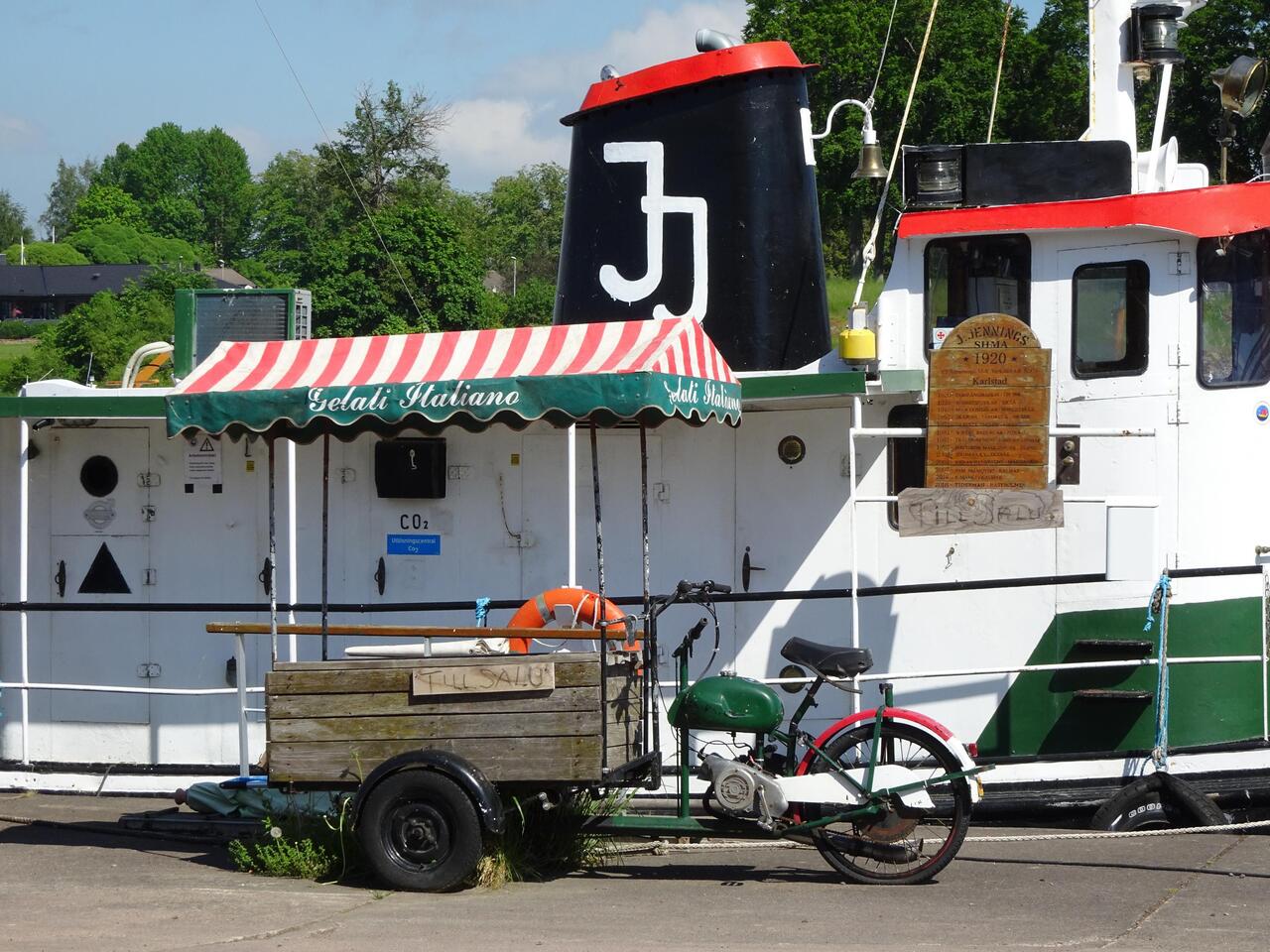 Eis-Moped zu verkaufen