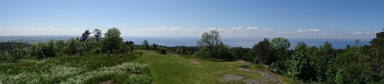 Panoramablick vom Hjässan-Aussichtsturm