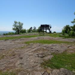 Der "Hjässan" ist die höchste Erhebung am Vätternsee mit Aussichtsturm.
