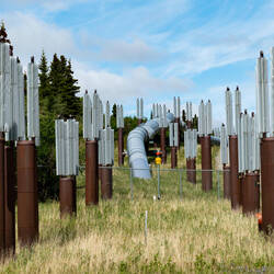 The Trans-Alaska Pipeline — Richardson Highway, AK.