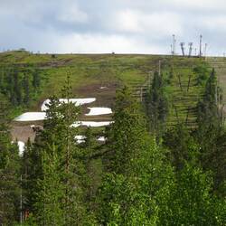 Im Winter größtes Skigebiet Schwedens ...