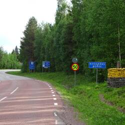 Offizieller Grenzübergang bei Stöten