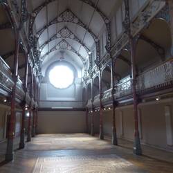 Original victorian museum hall.