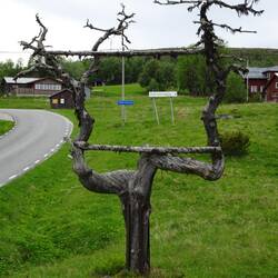 Högvålen, höchstgelegenes Dorf Schwedens (830 m)