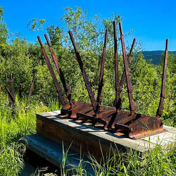 The Lever System — Jack Wade Dredge Exhibit in Chicken, AK