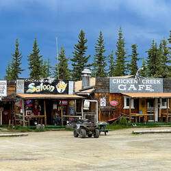 Town of Chicken ... this is it — Chicken, AK.