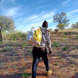 Firewood collection before the next stop 👌