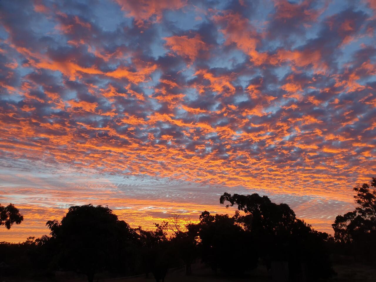 Sunrise from the station
