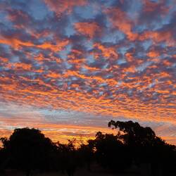 Sunrise from the station