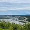 Our first glimpse of the Copper River — Edgerton Highway, AK.